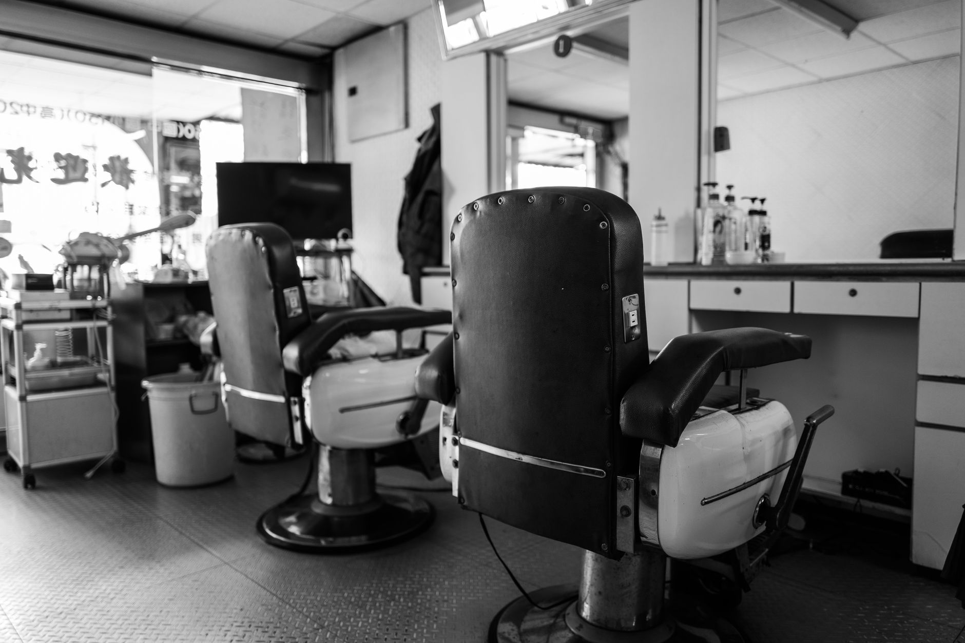 Klinge Barbershop Innenansicht